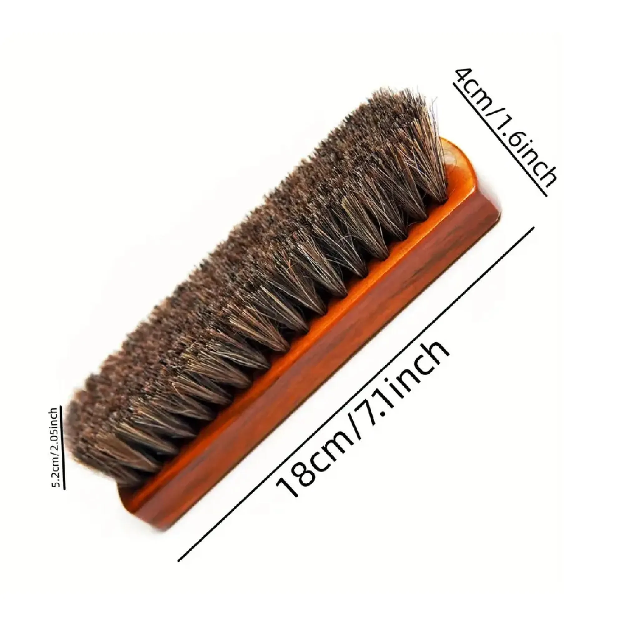 4pcs Leather Shoe Brush, Boot Brush, Shoe Polishing Brush Cleaning Cloth