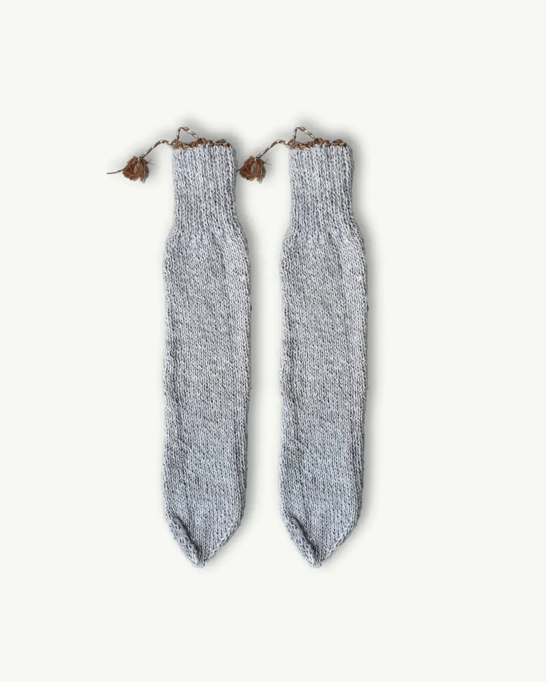 Aurum Grey Long Socks