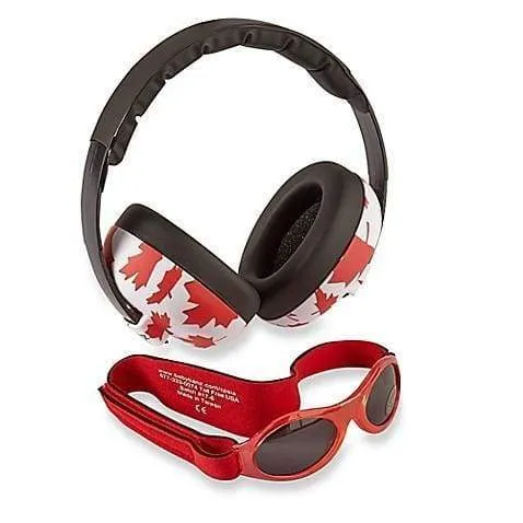 Baby Banz Baby Earmuffs & Sunglasses Combo Set