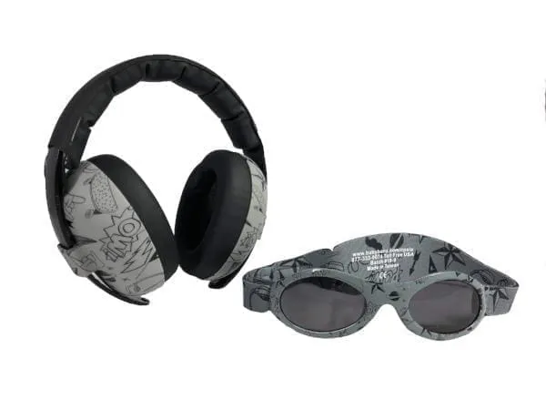 Baby Banz Baby Earmuffs & Sunglasses Combo Set