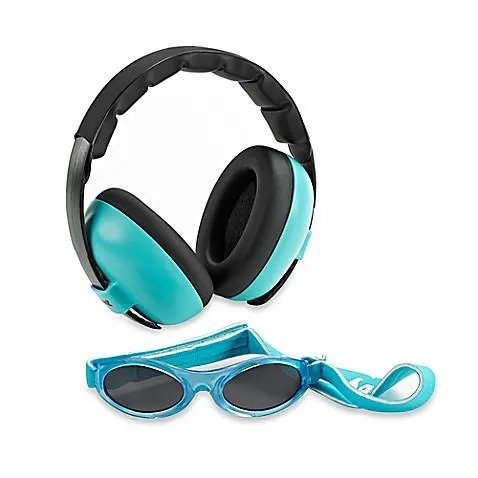 Baby Banz Baby Earmuffs & Sunglasses Combo Set