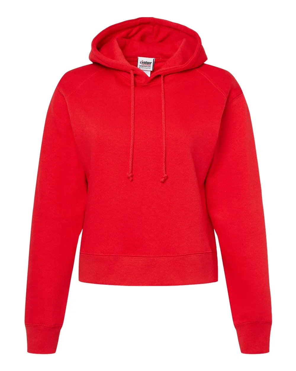 Badger Women's Crop Hooded Sweatshirt 1261