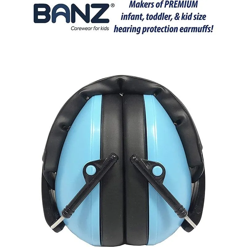 Banz Kids Hearing Protection Earmuffs - 2yrs  