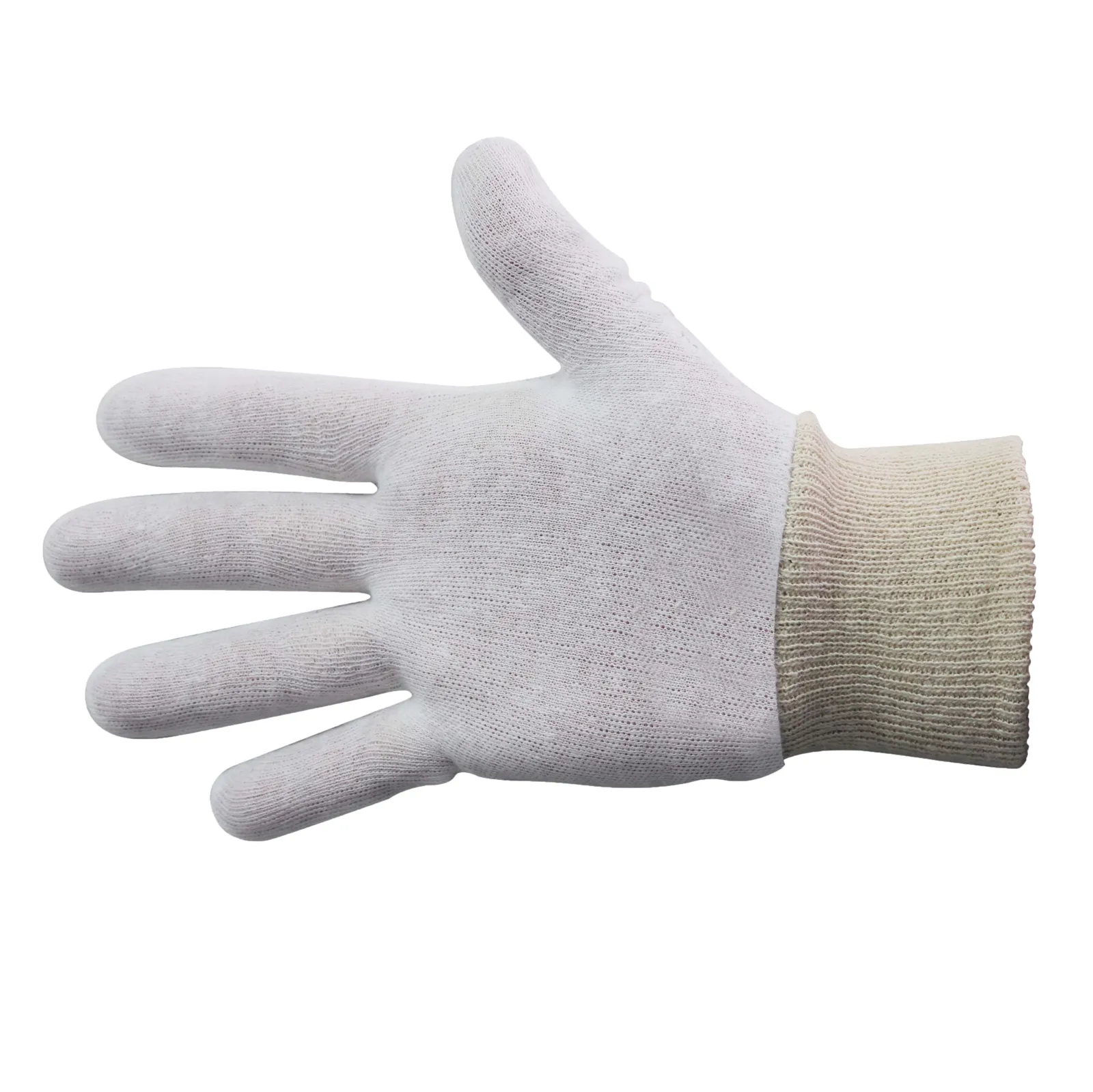 Bastion Cotton Interlock Gloves Knitted Cuff Large