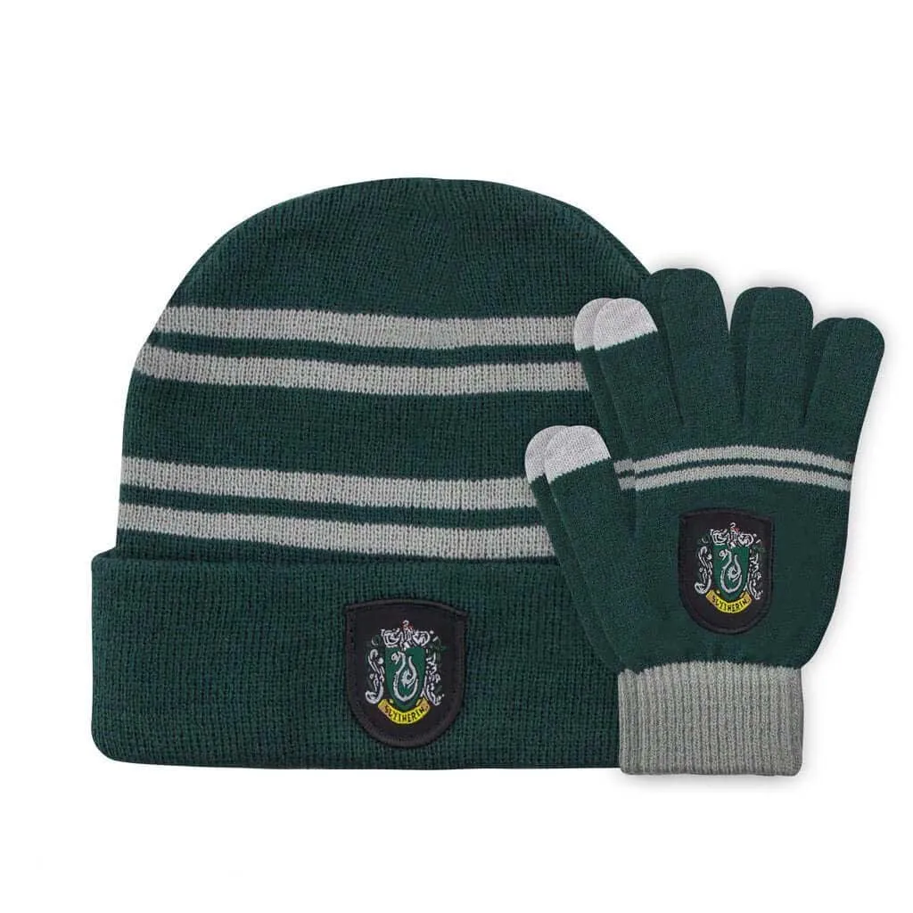 Beanie & Gloves Slytherin-Kids