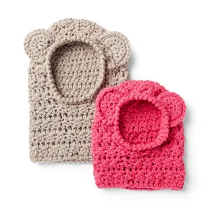 Bernat Softee Crochet Bear Hood