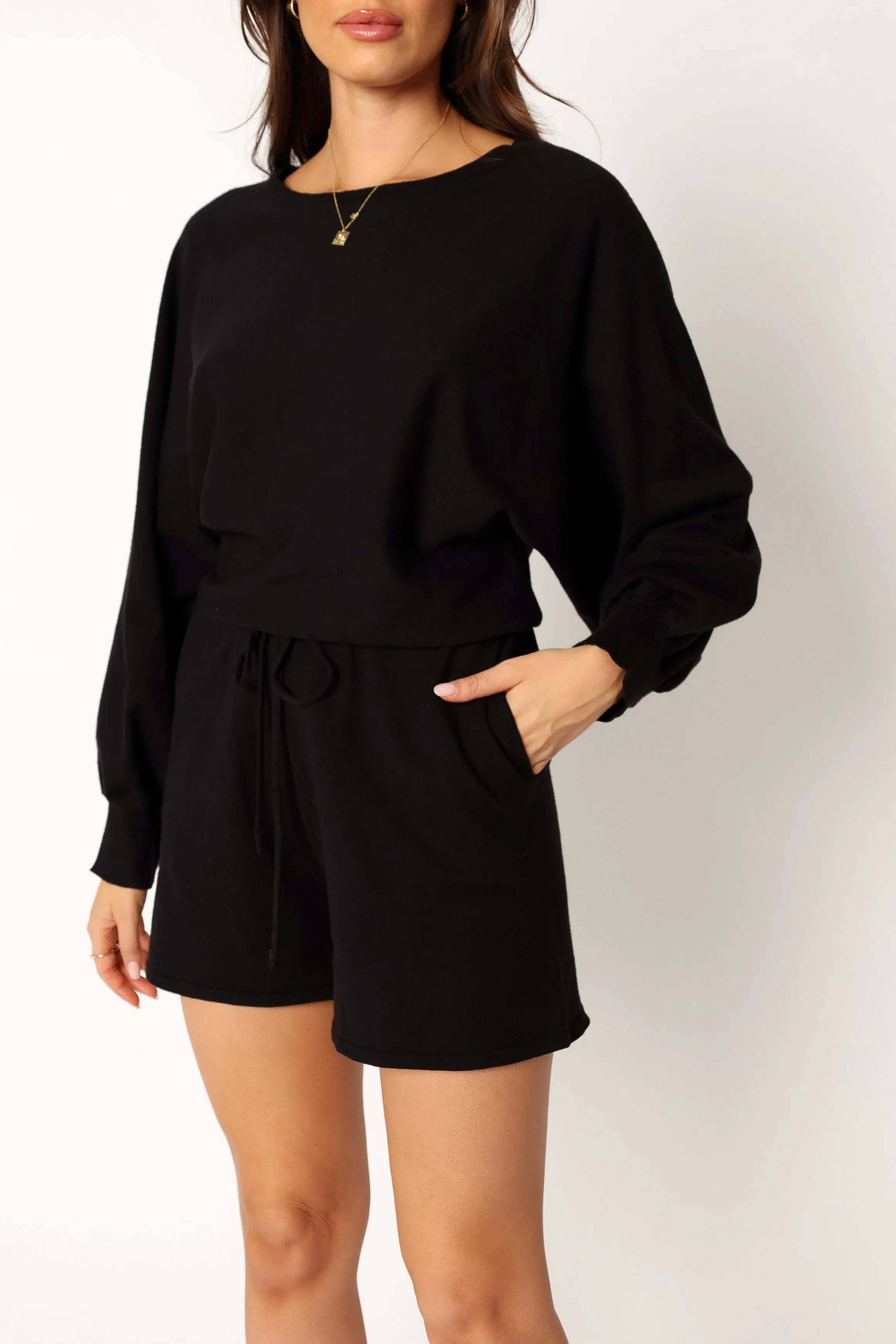 Blakey Romper - Black