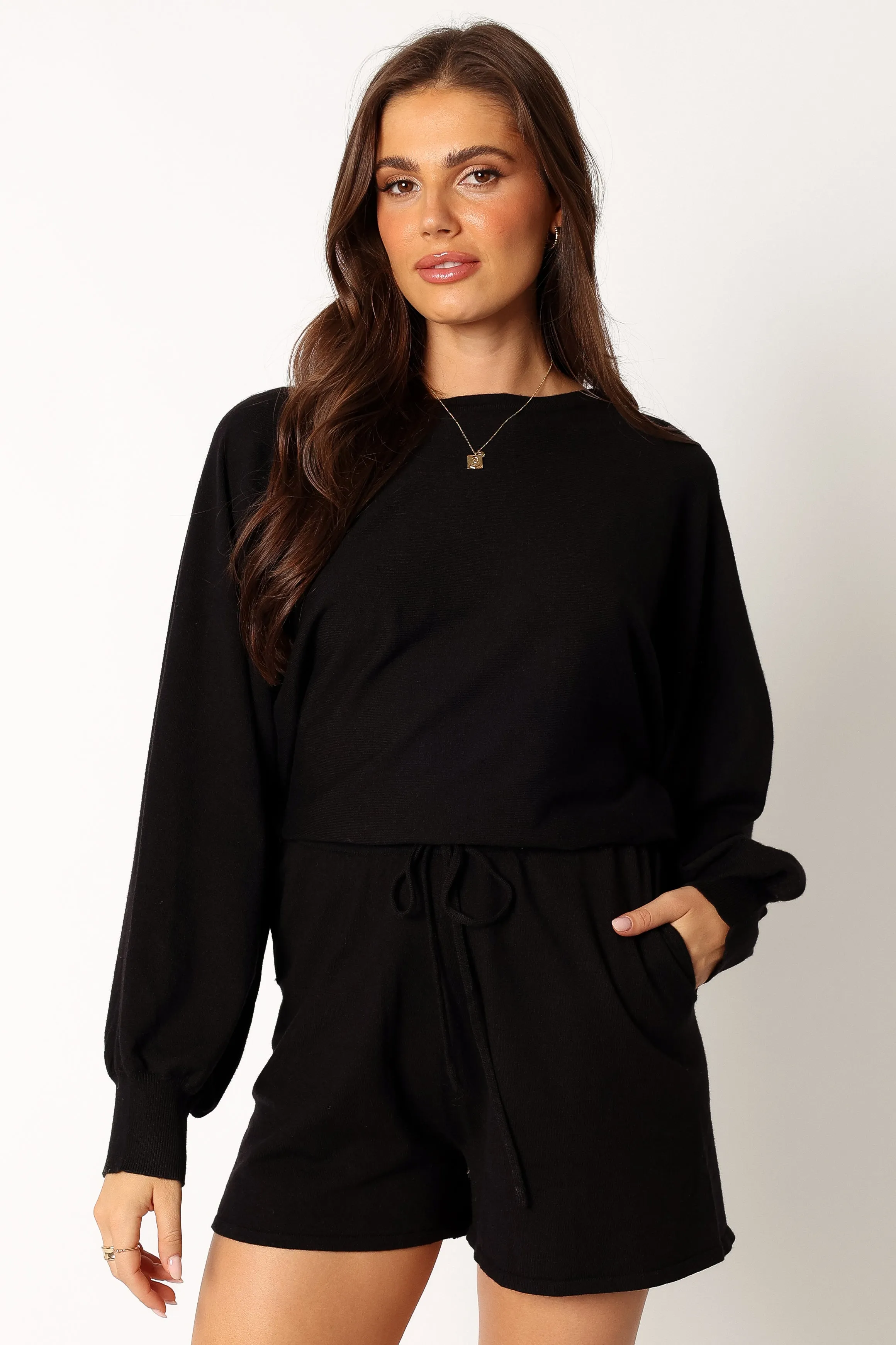 Blakey Romper - Black