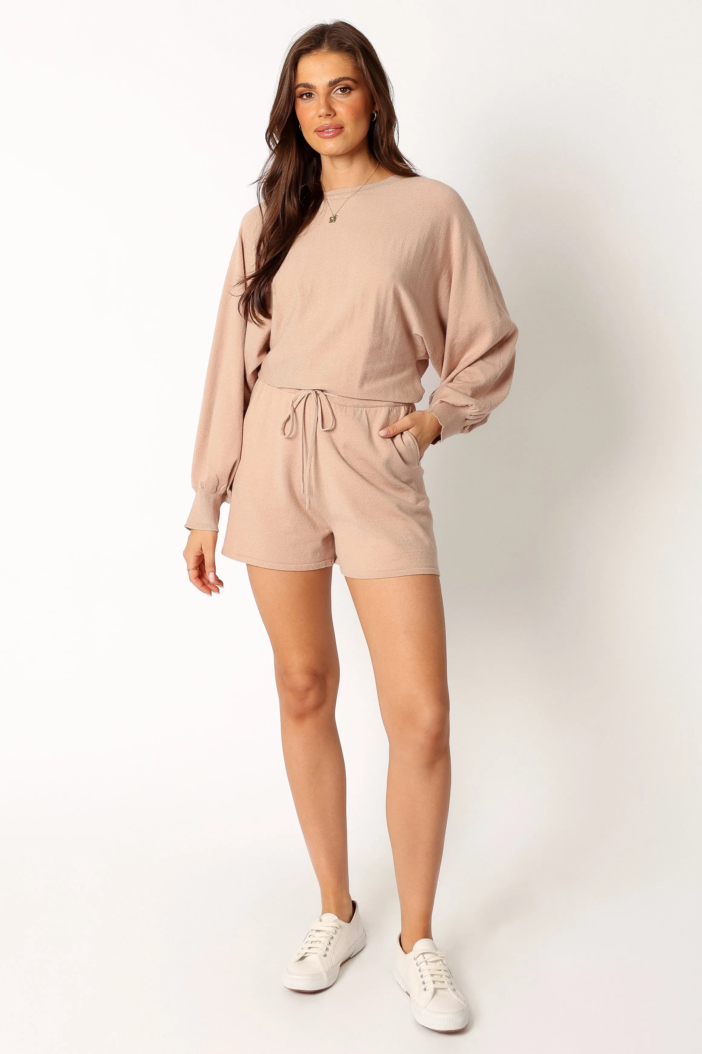 Blakey Romper - Light Taupe