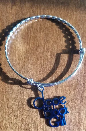 Blue Jazzy Charm Bracelets