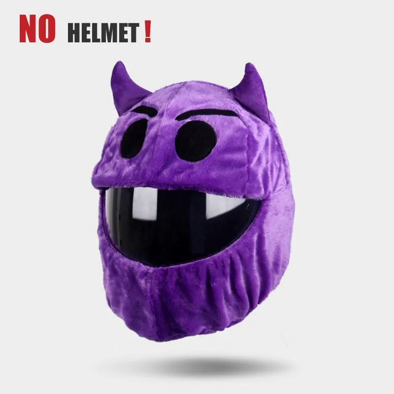 Cartoon Motorcycle Helmet Cover