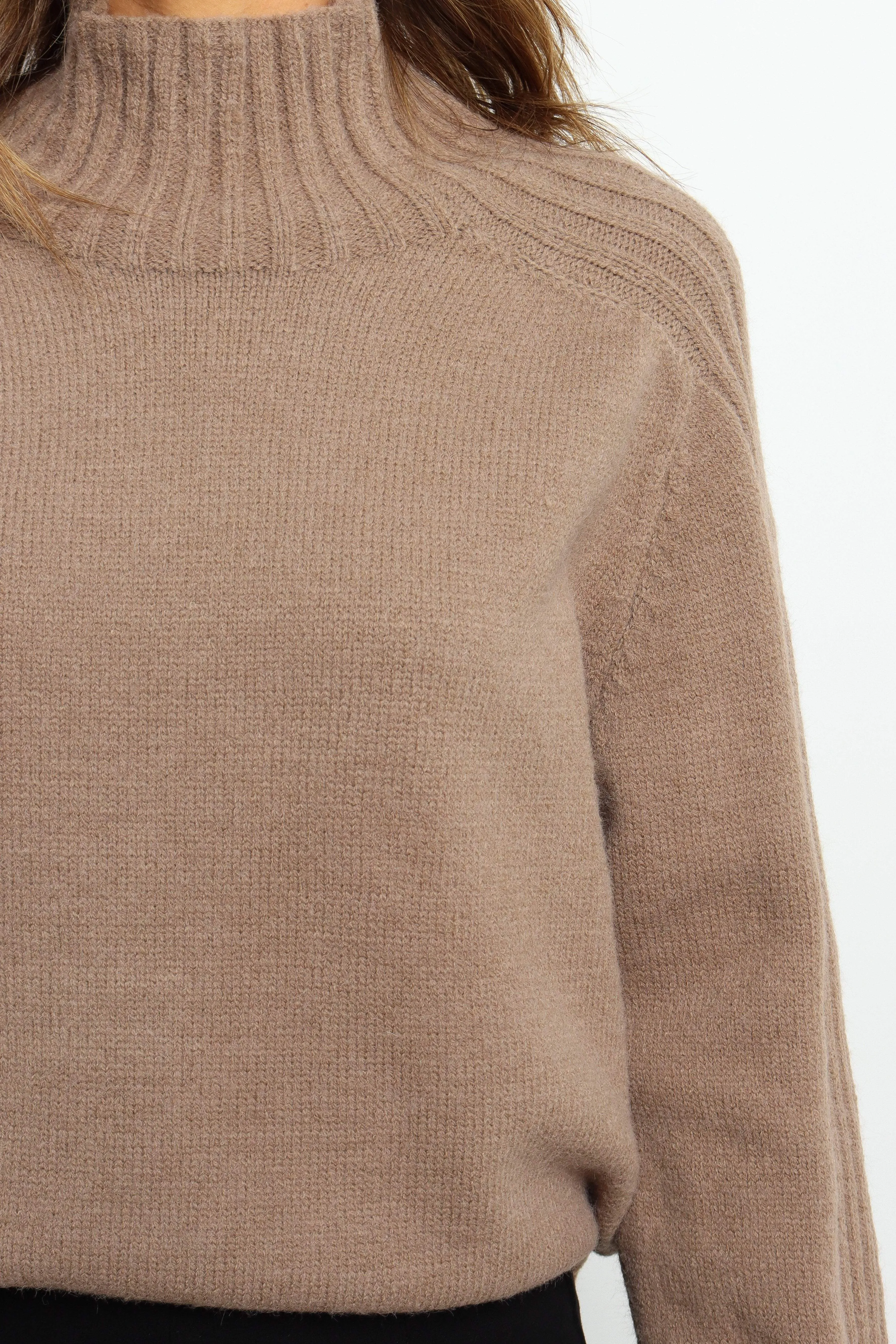 Cersi Knit Sweater - Mocha