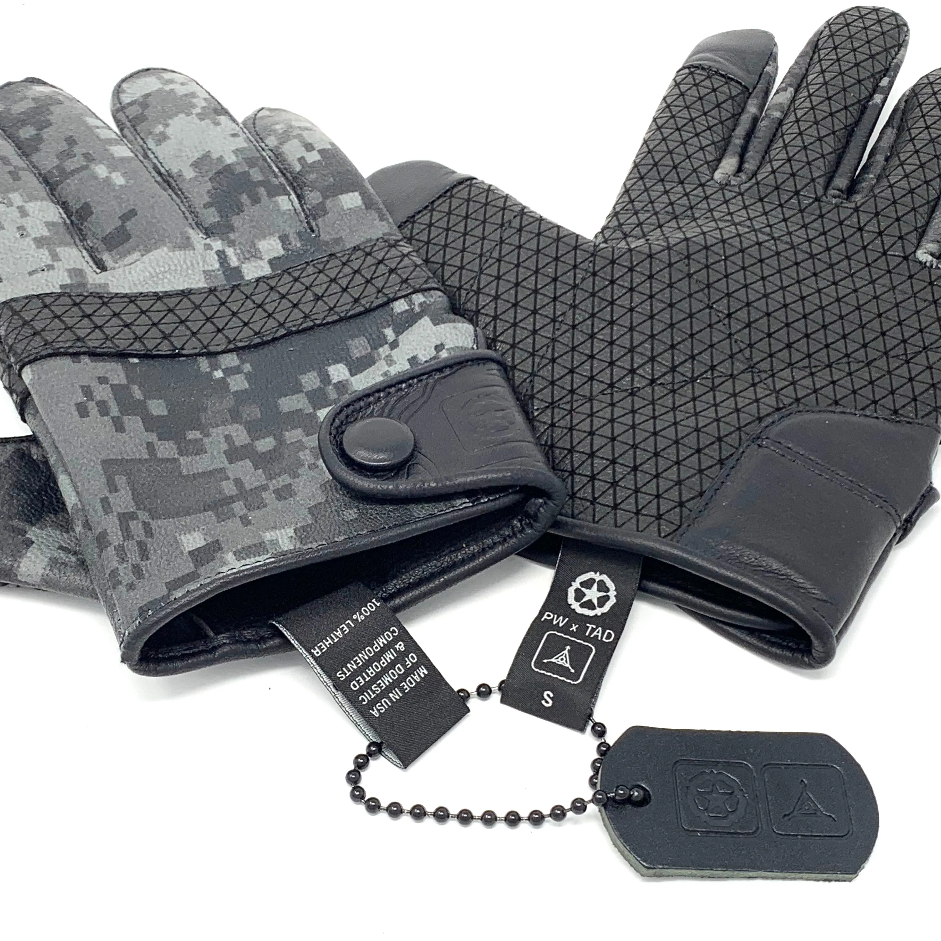 Cortex Gloves - TAD Collab', Gray Digi Camo