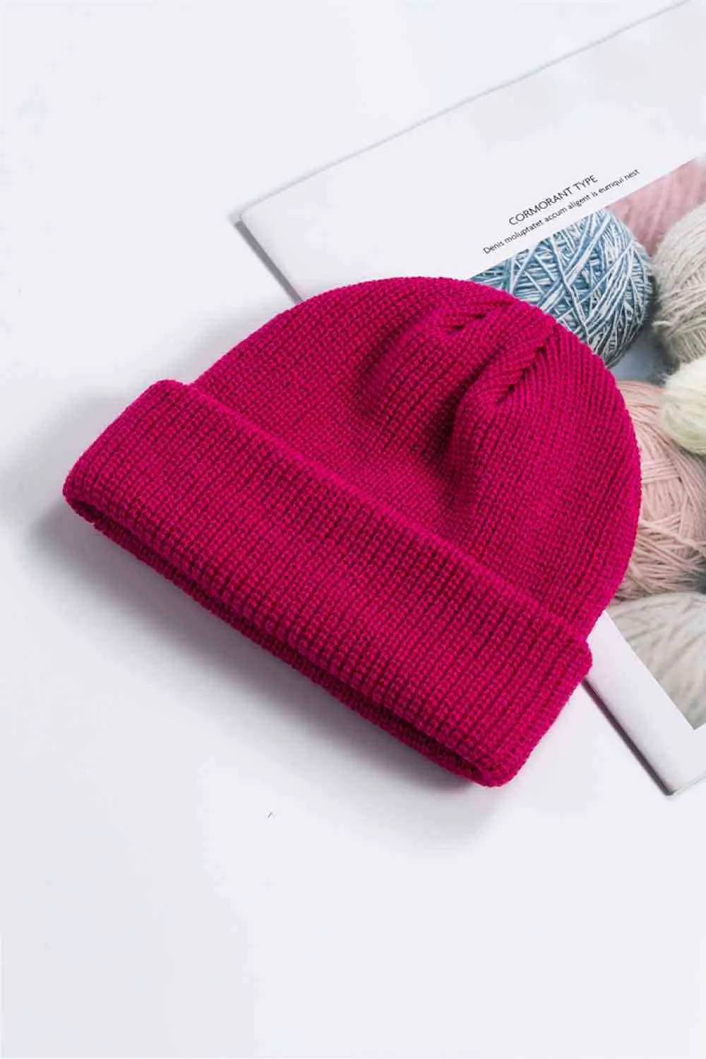 Cozy Rib-Knit Cuff Beanie