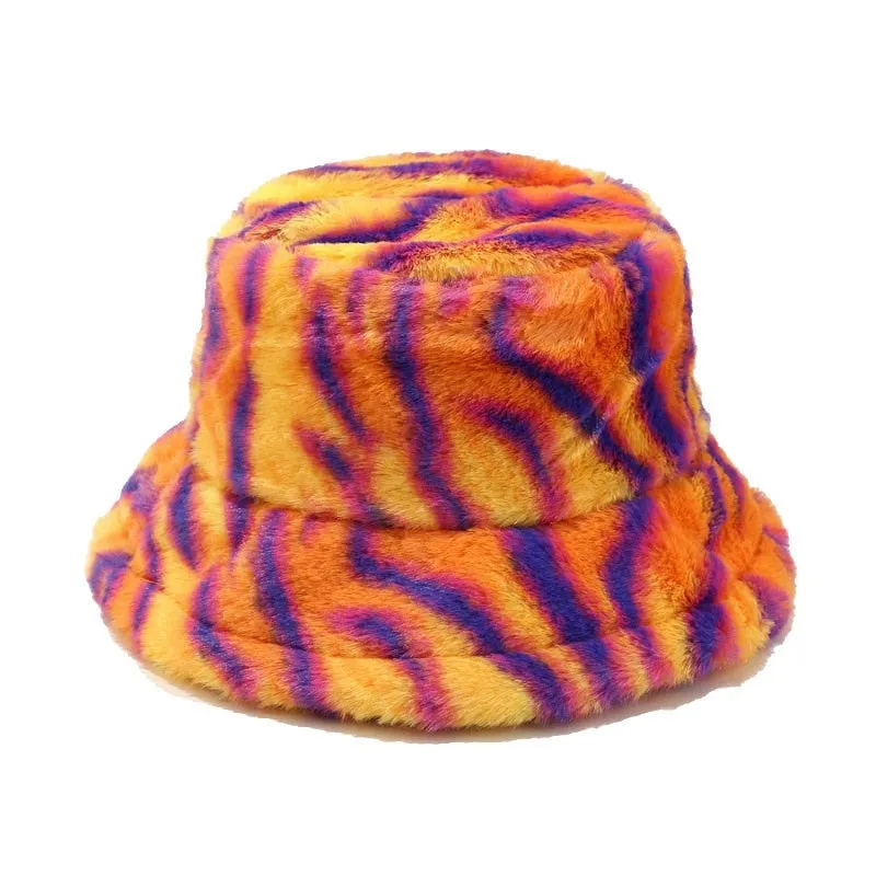 Faux Fur Bucket Hat