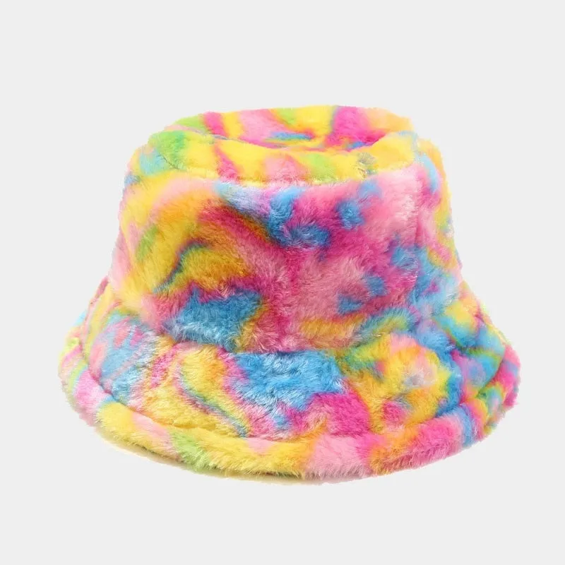 Faux Fur Bucket Hat