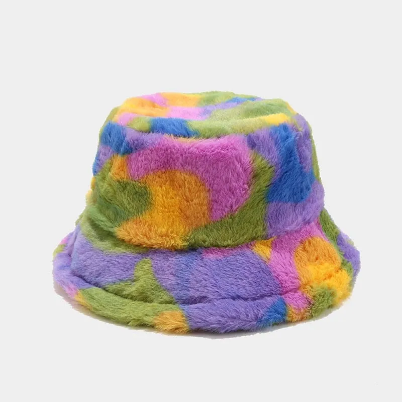 Faux Fur Bucket Hat