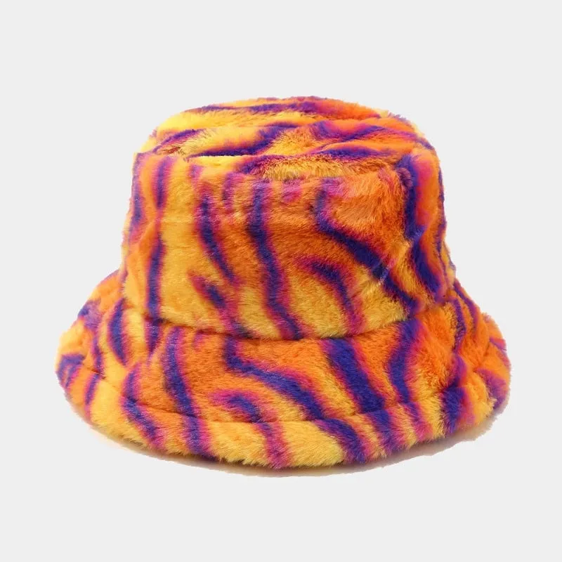 Faux Fur Bucket Hat