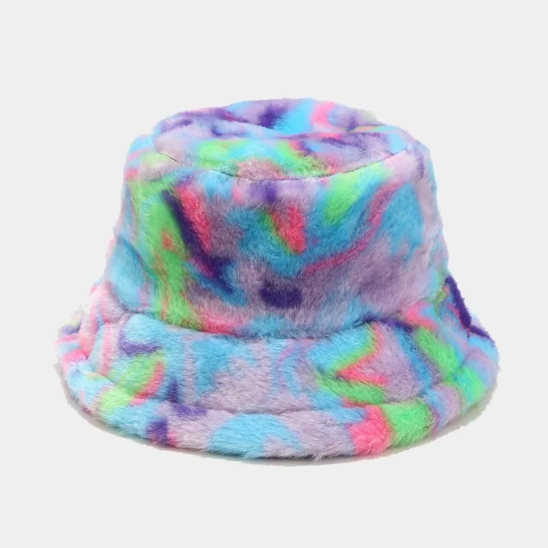 Faux Fur Bucket Hat