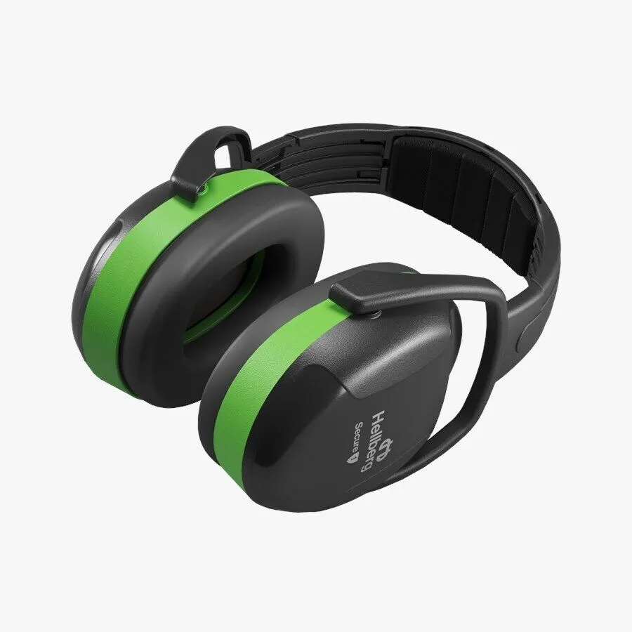 Hellberg® Secure S1H Green Headband Earmuff (SLC80 25dB, Class 4)