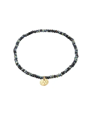 INDIE Bracelet - Grey/Gold Plated