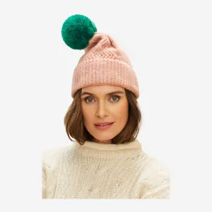 INGRID BOBBLE HAT - PETAL