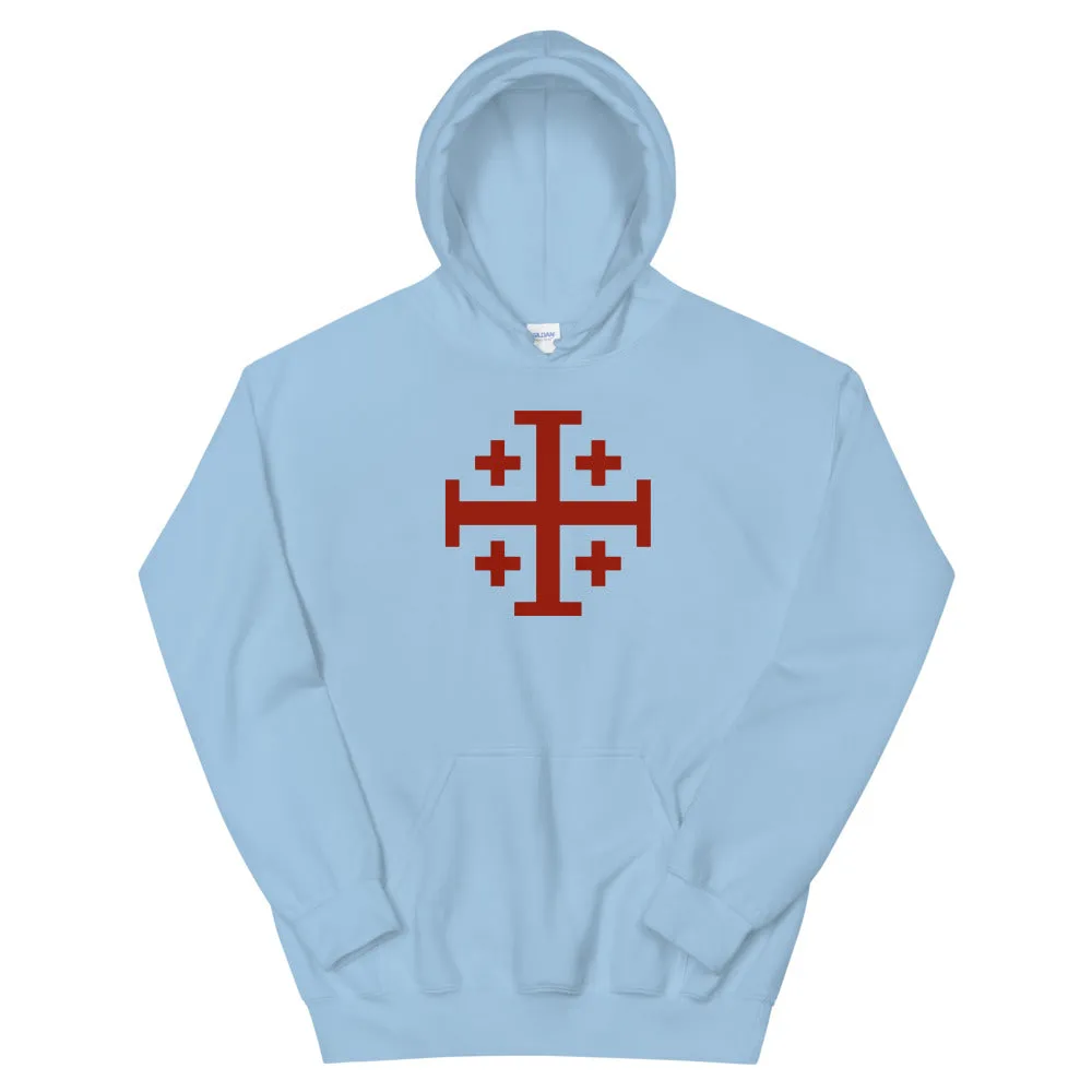 Jerusalem Cross Unisex Hoodie