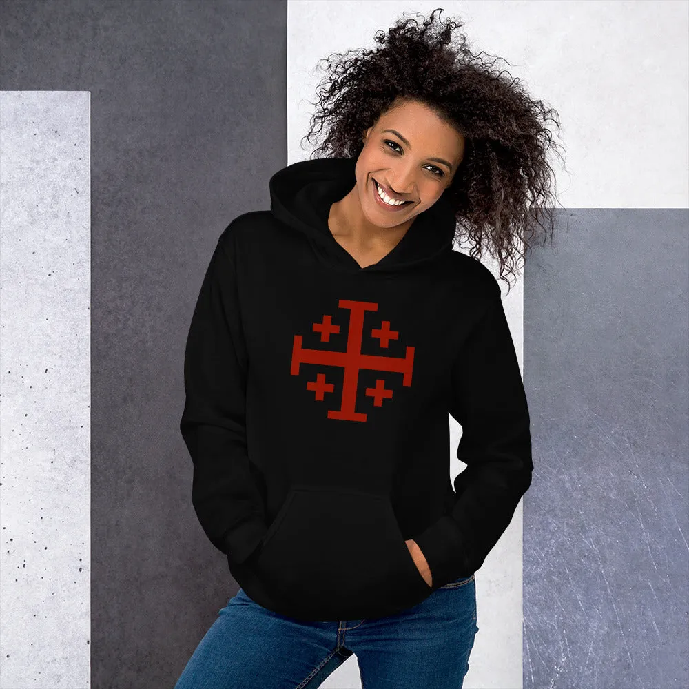 Jerusalem Cross Unisex Hoodie