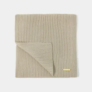 Katie Loxton 200cm Light Sand Knitted Scarf