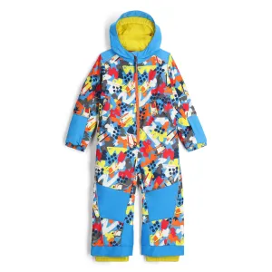 Little Kids Stevie Snowsuit - Yeti Camo Aether Blue