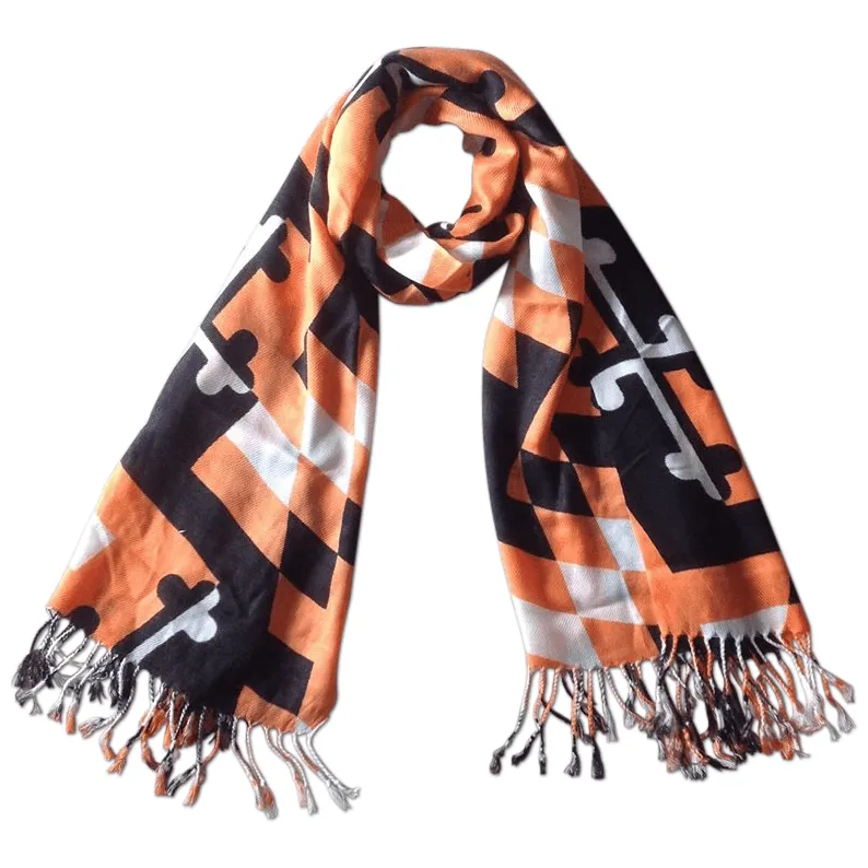 Maryland Flag Black & Orange / Scarf