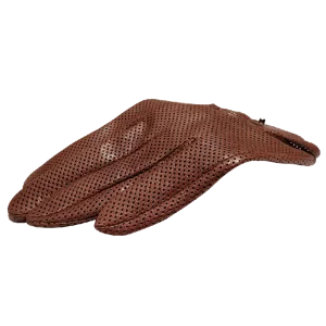 Mens Unlined Leather Glove For Fitted Tight