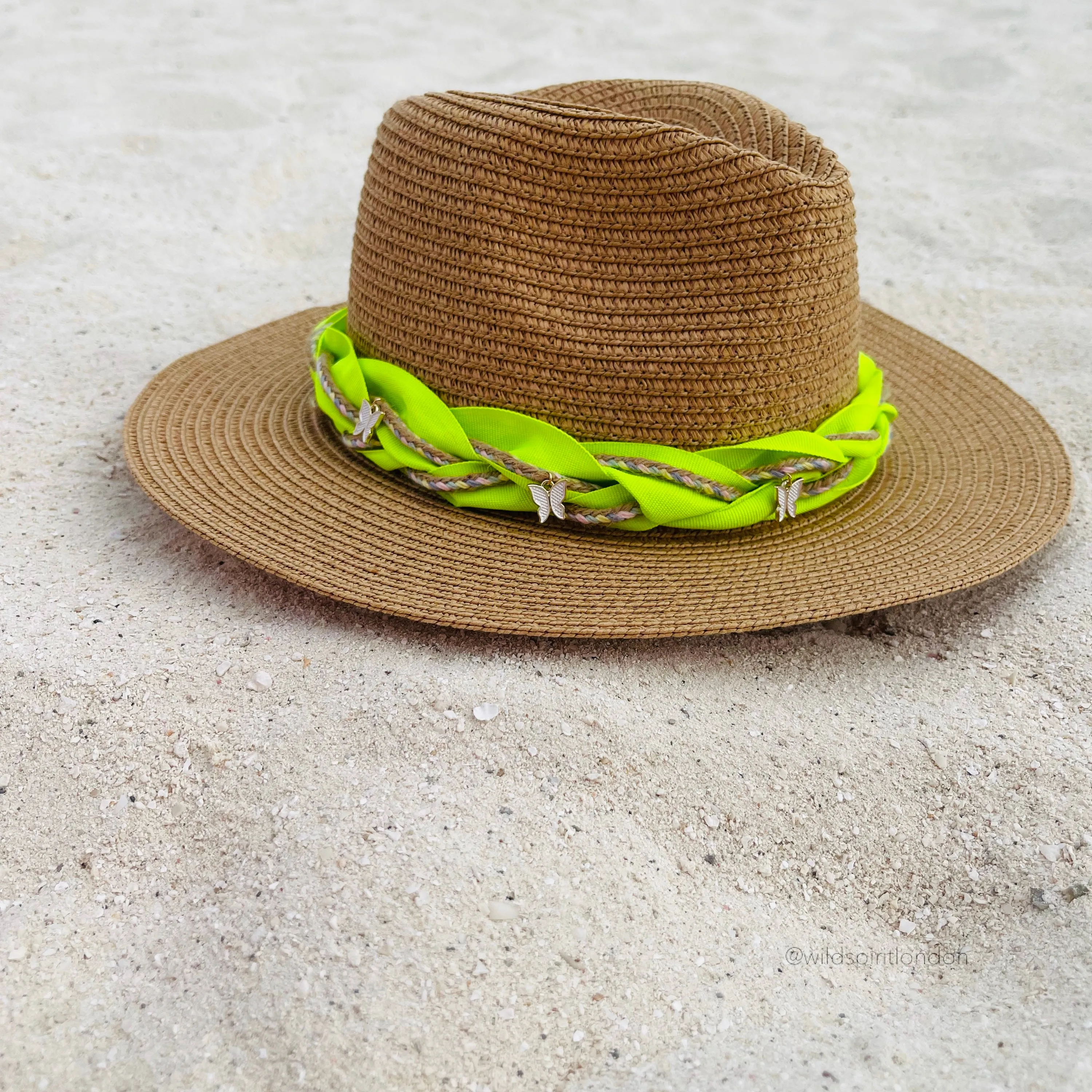 Neon Ribbon Hat