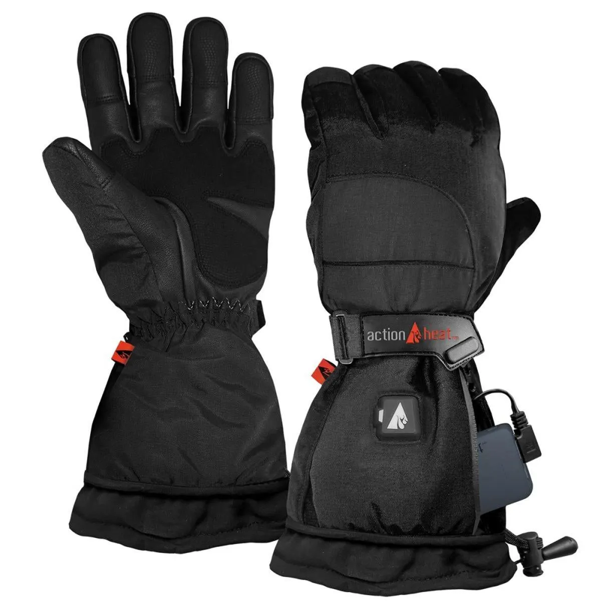 Open Box ActionHeat 5V Battery Heated Snow Gloves - Women's