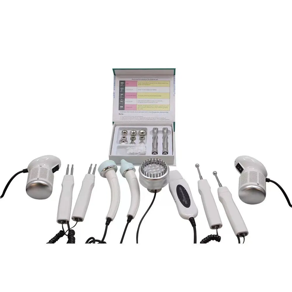 Portable beauty 7 in 1 equipment multi-functional beauty equipment diamond dermabrasion skin rejuvenation machine