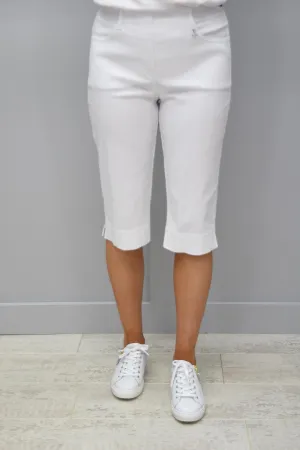 Robell White Lexi Golf Short - 52678 5499 10