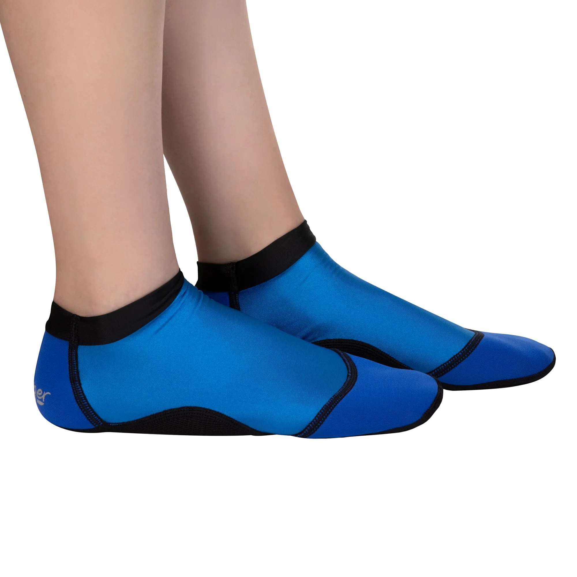 SeaSnug Ankle Beach Socks - Blue