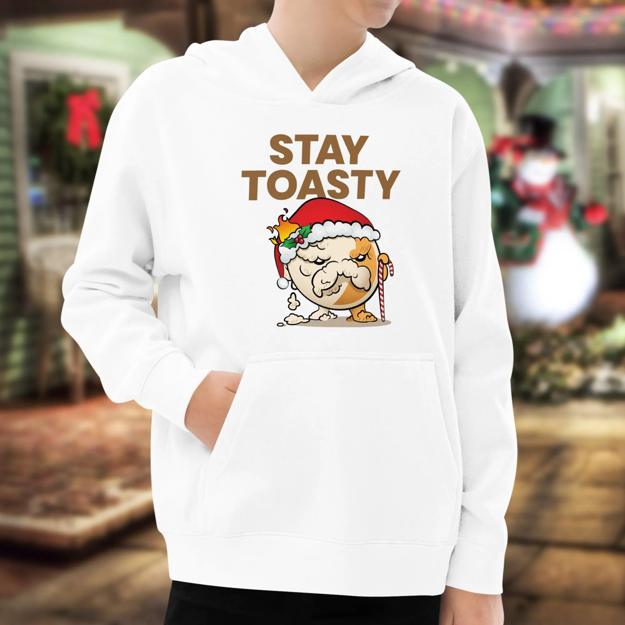 Stay Toasty Kids Hoodie