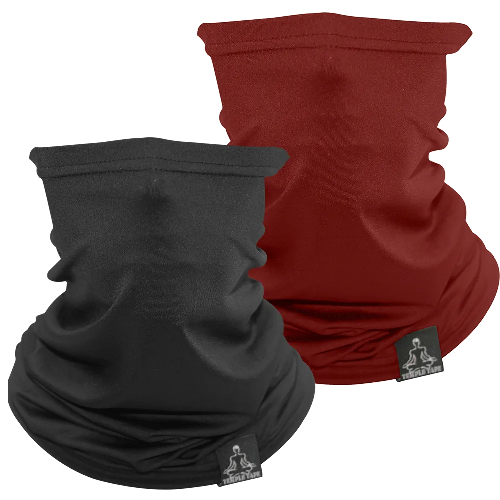 TEMPLE TAPE PERFORMANCE NECK GAITERS BUNDLE & SAVE - 2 PACKS