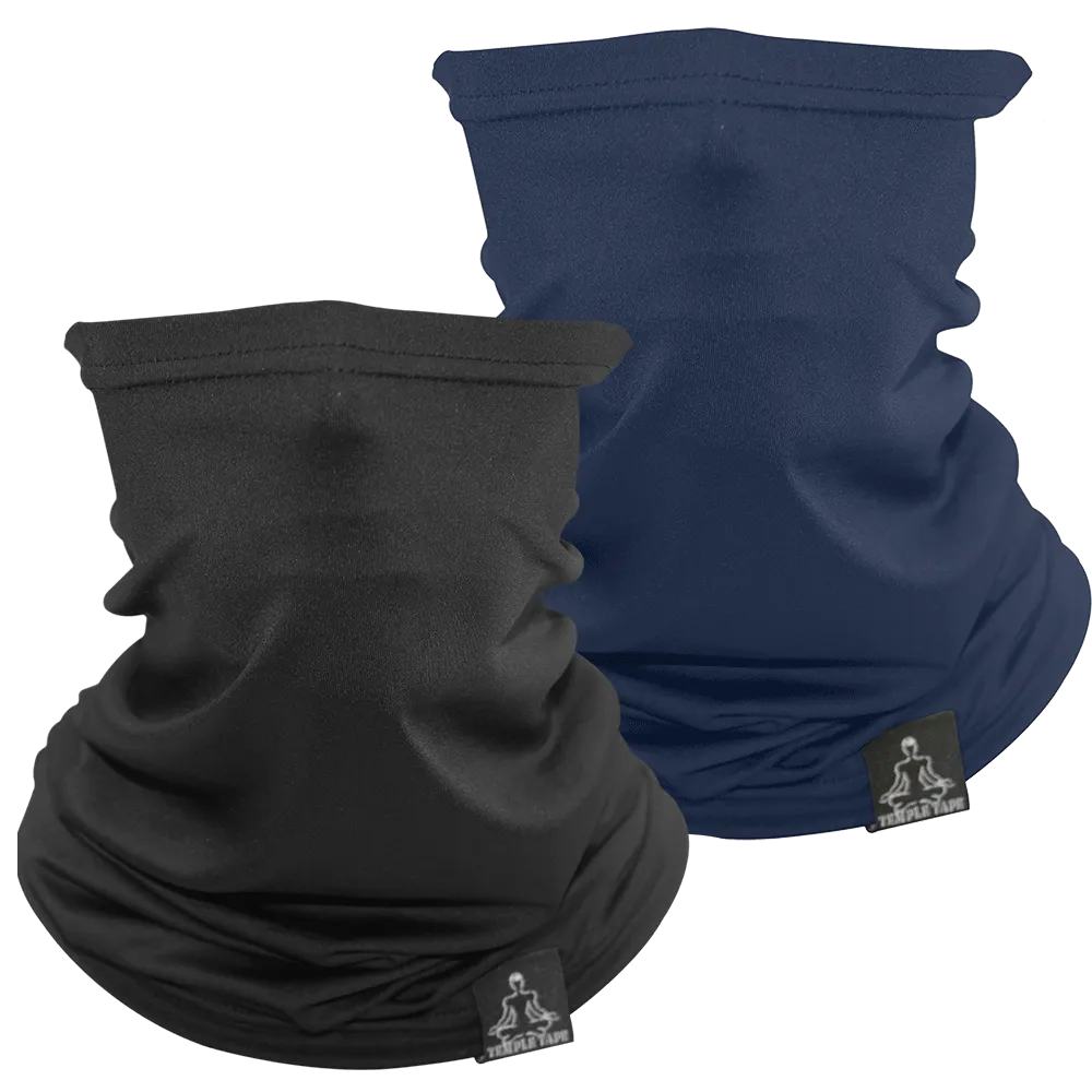 TEMPLE TAPE PERFORMANCE NECK GAITERS BUNDLE & SAVE - 2 PACKS