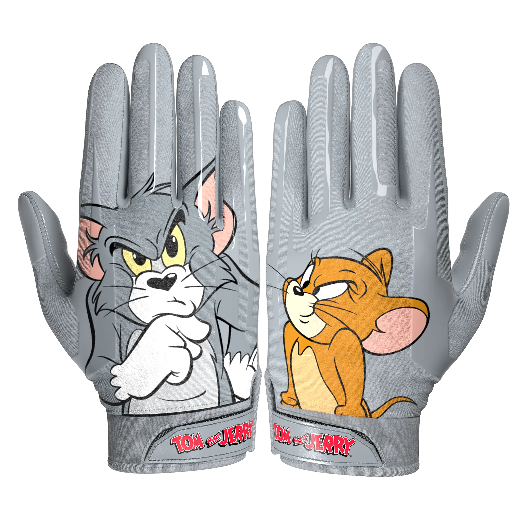 Tom and Jerry Football Gloves - VPS1 by Phenom Elite