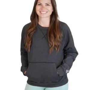 Tomboy Sweatshirt with Pass Through Pocket