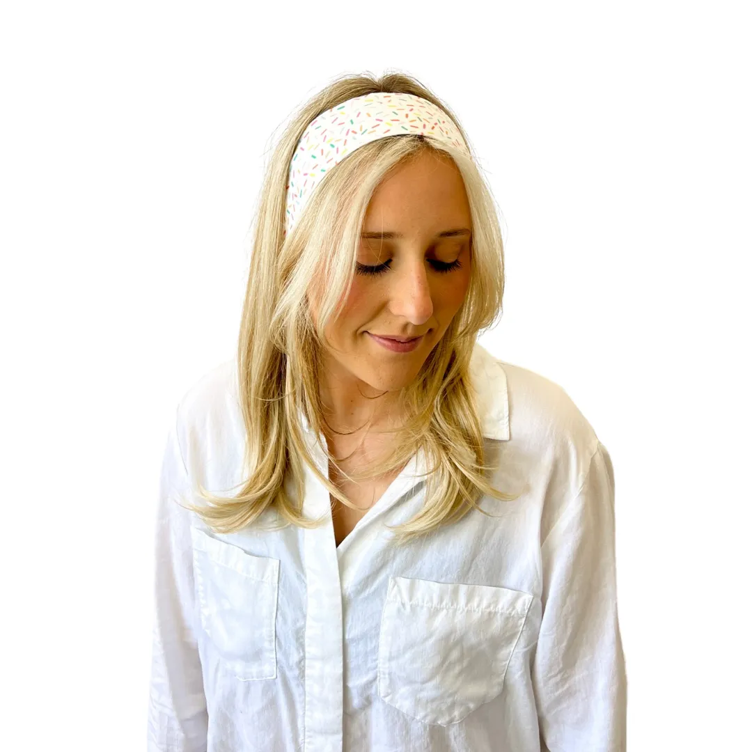 Ultra Soft Knotted Headband - Sprinkles