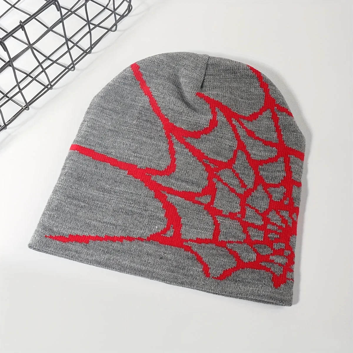 Unisex Spider Web Beanies Perfect Autumn  Winter Gifts