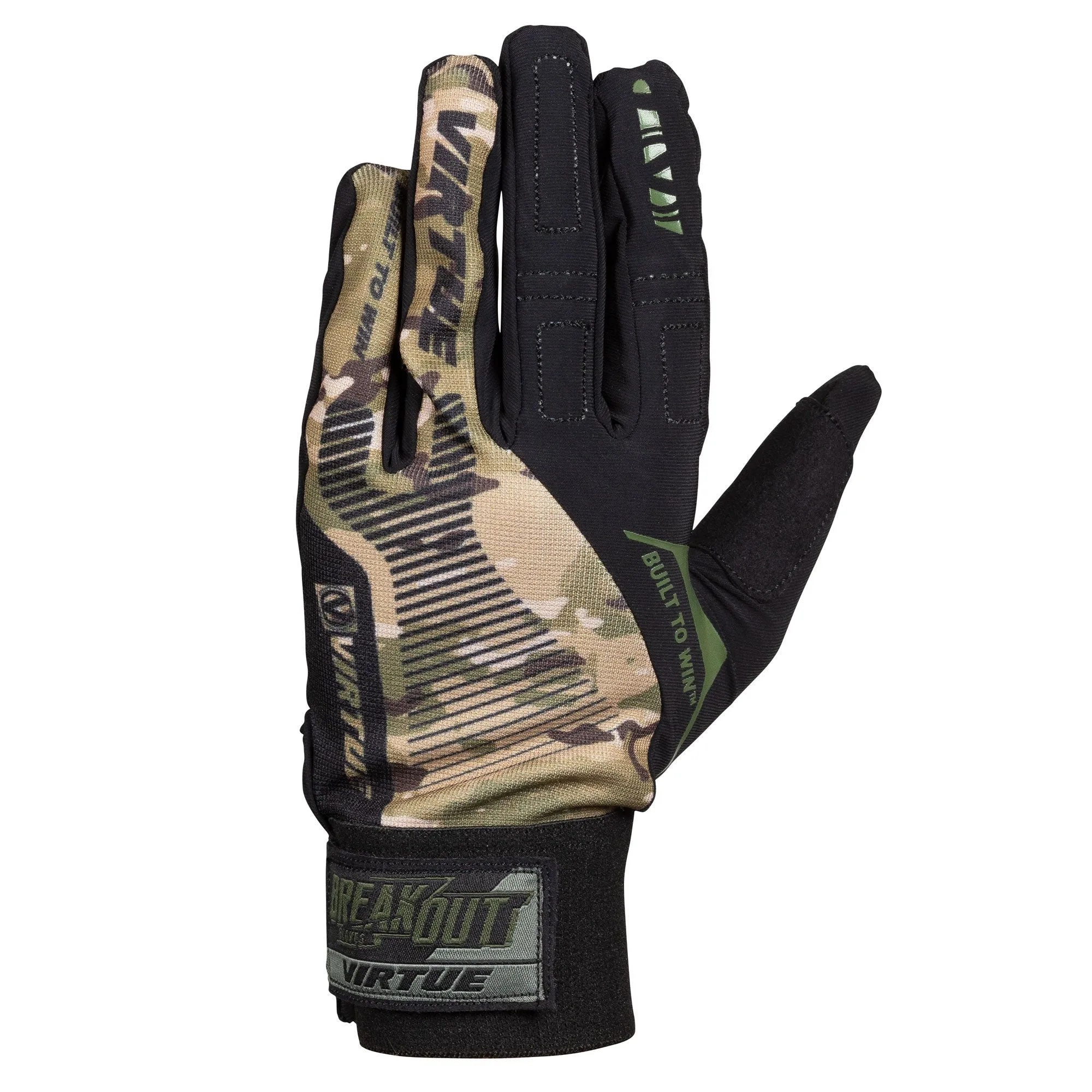 Virtue Breakout Gloves - Ripstop Full Finger - Camo