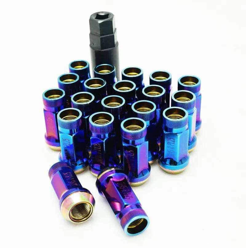 Wheel Mate Muteki SR45R Lug Nut Kit 12x1.5 - Burned Blue | 2010-2022 Toyota 4Runner (WHM32936UN)