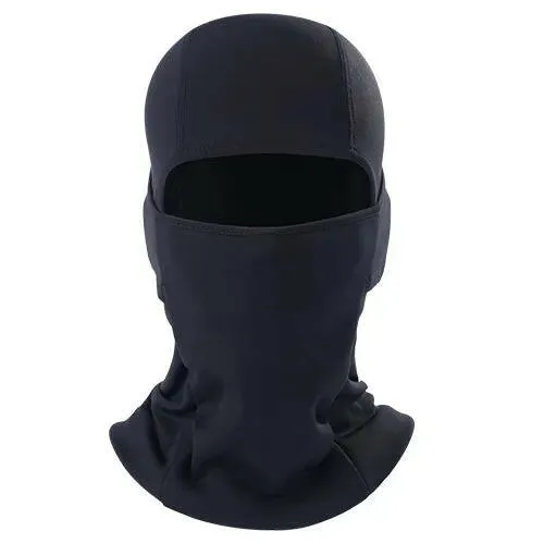 Winter Full Face Mask Fleece Balaclava Thermal Neck Warmer Cycle Helmet Hood Ski Snowboard Black Hats Head Cover Scarf Men Women