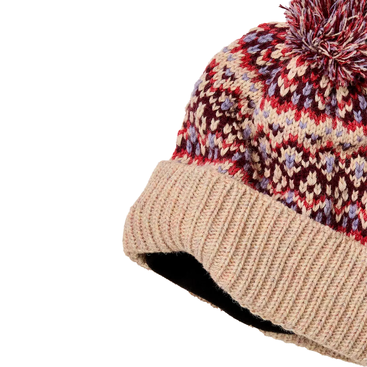 Women's First Frost Fairisle Pom Pom Beanie