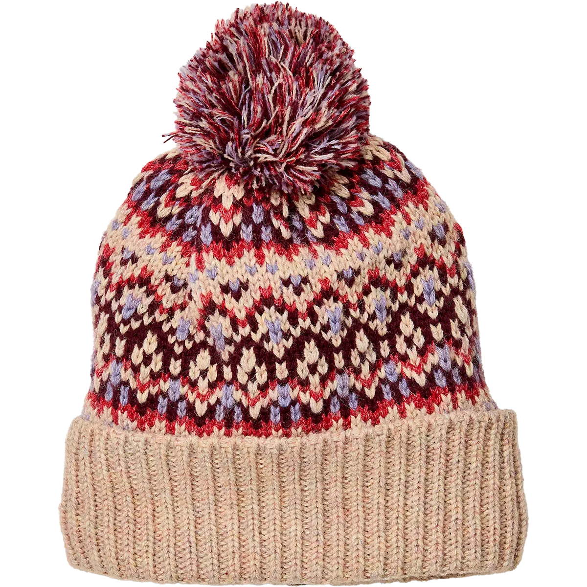 Women's First Frost Fairisle Pom Pom Beanie