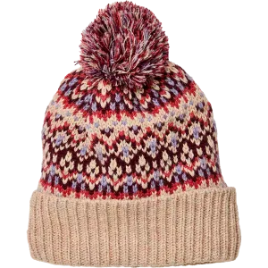 Women's First Frost Fairisle Pom Pom Beanie